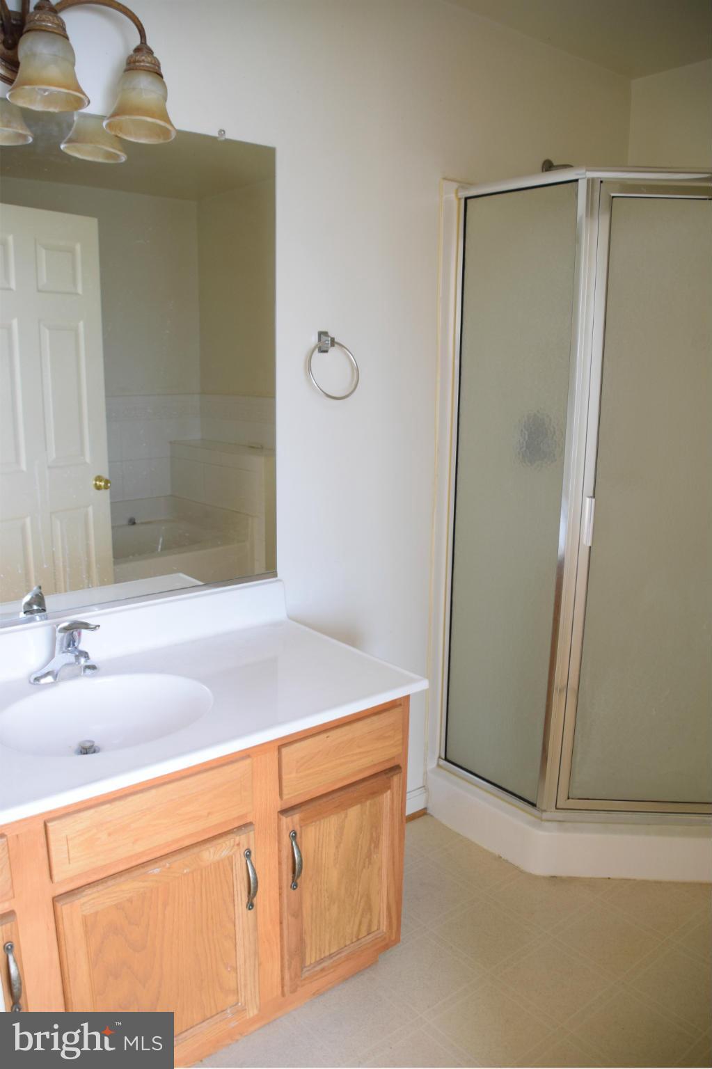 25 Fuzzy Tail Drive Ranson, WV 25438 - Photo 23 of 25 a bathroom with a sink and a mirror