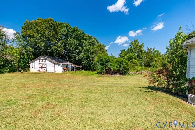 a view of outdoor space and yard