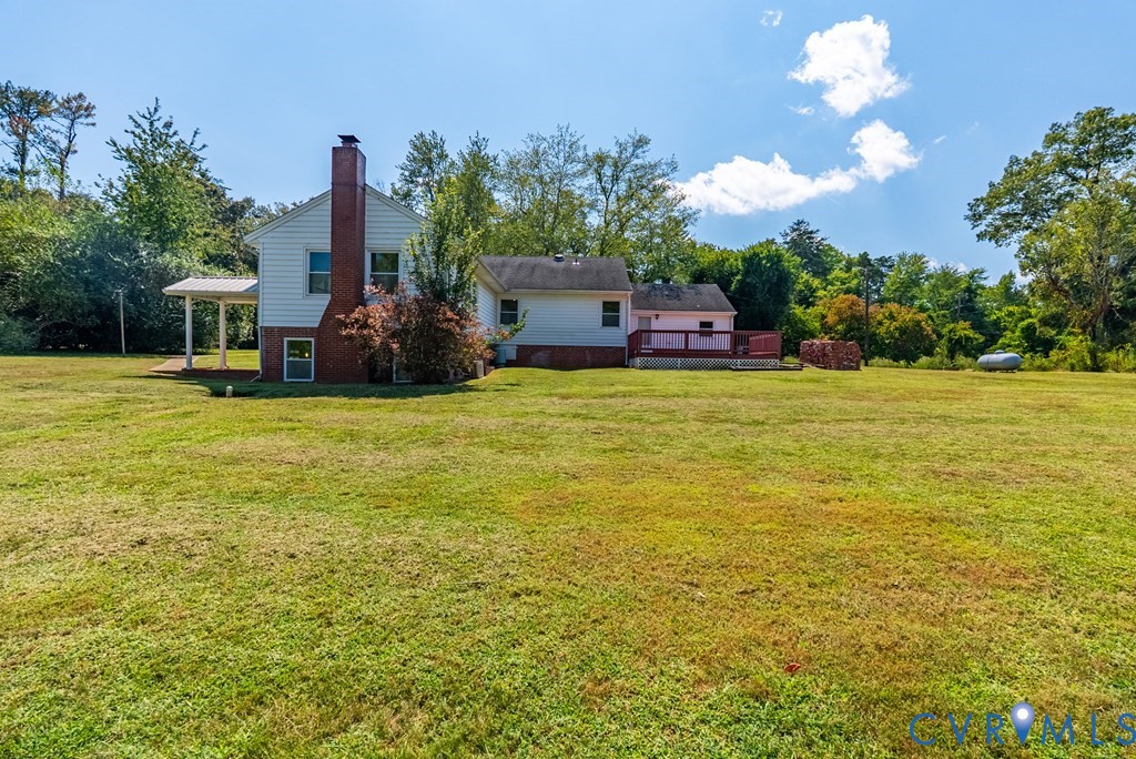 579 Stokes Road Farmville, VA 23901 - Photo 30 of 49 a house view with swimming pool in front of it
