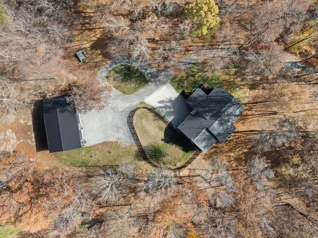 a view of a wooden wall