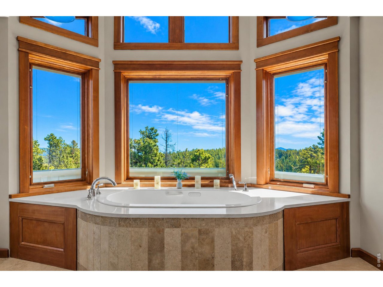 1109 Indian Peak Road Golden, CO 80403 - Photo 23 of 50 Soaking tub under the twinkling stars