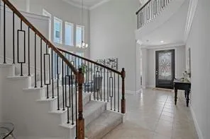 a view of staircase with lots of wooden floor and stairs