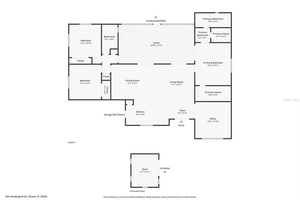 $435,000 | 425 Vandergrift Drive, Ocoee, FL 34761
