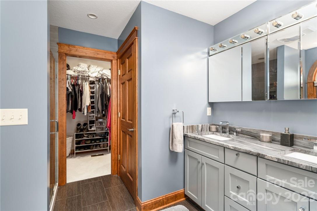 159 Deer Leap Marshall, NC 28753 - Photo 13 of 22 a kitchen with a refrigerator and a sink