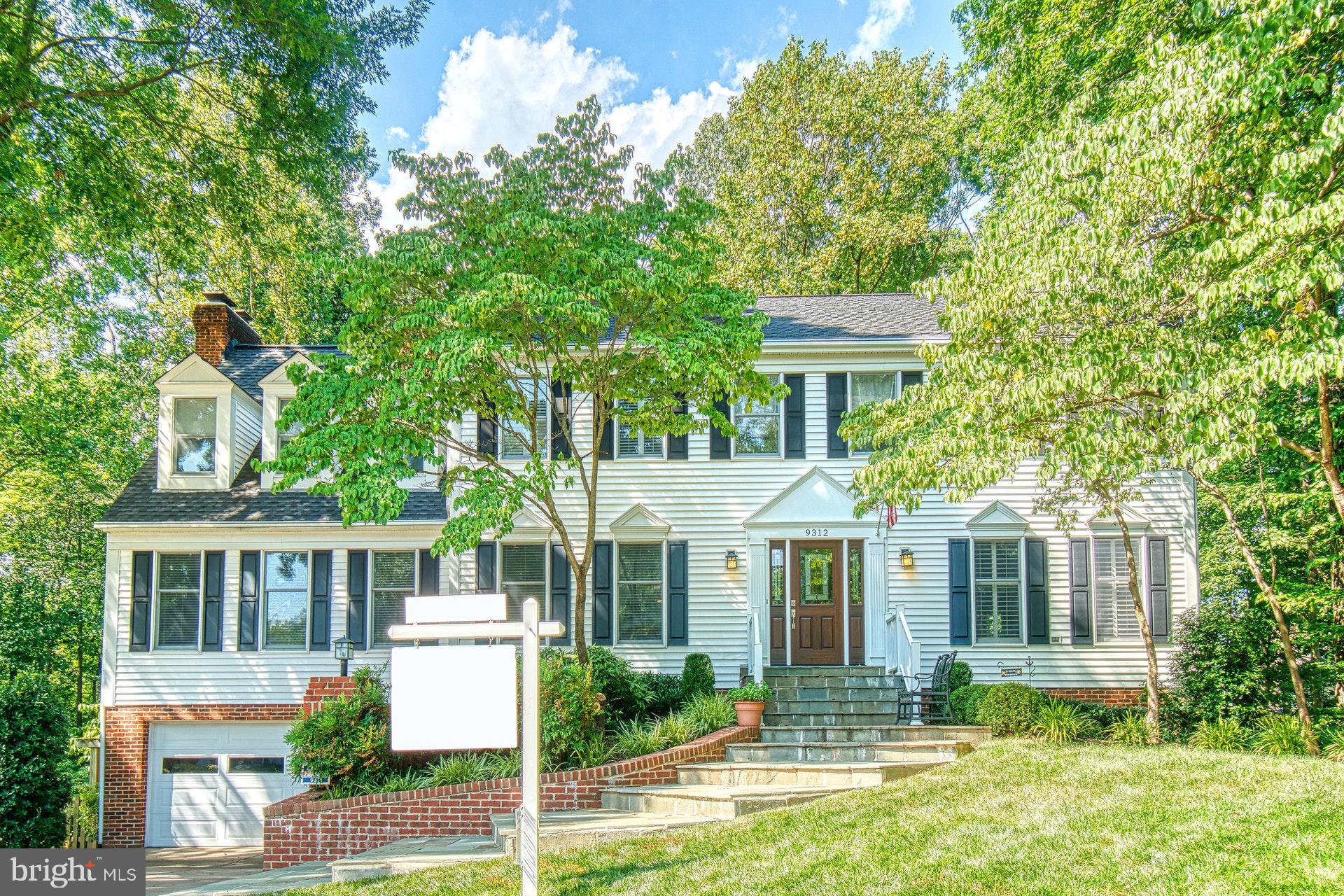 9312 Brian Run Lane Springfield, VA 22153 - Photo 2 of 42 Large 2-car garage and great curb appeal