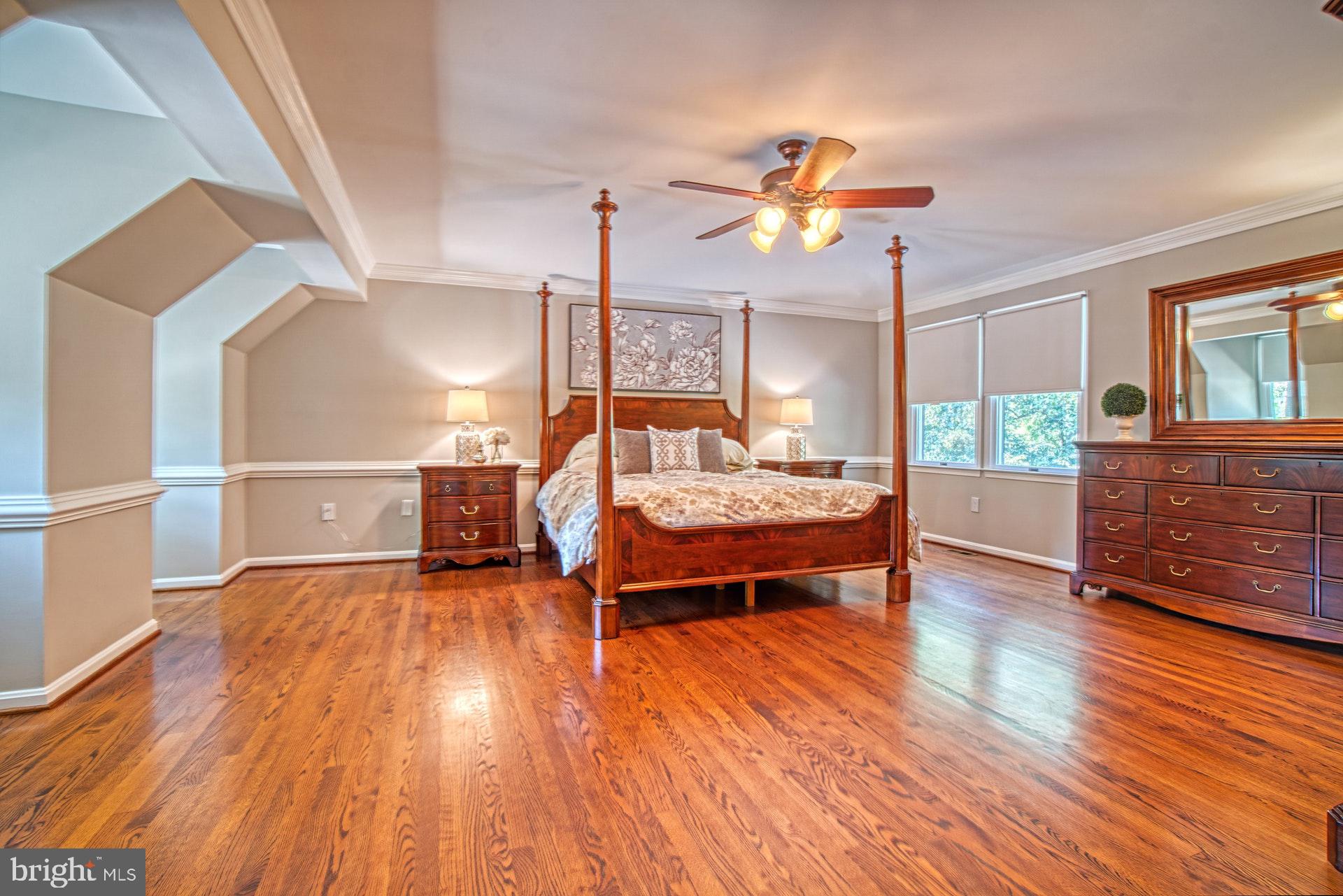 9312 Brian Run Lane Springfield, VA 22153 - Photo 22 of 42 Large master bedroom with dormers