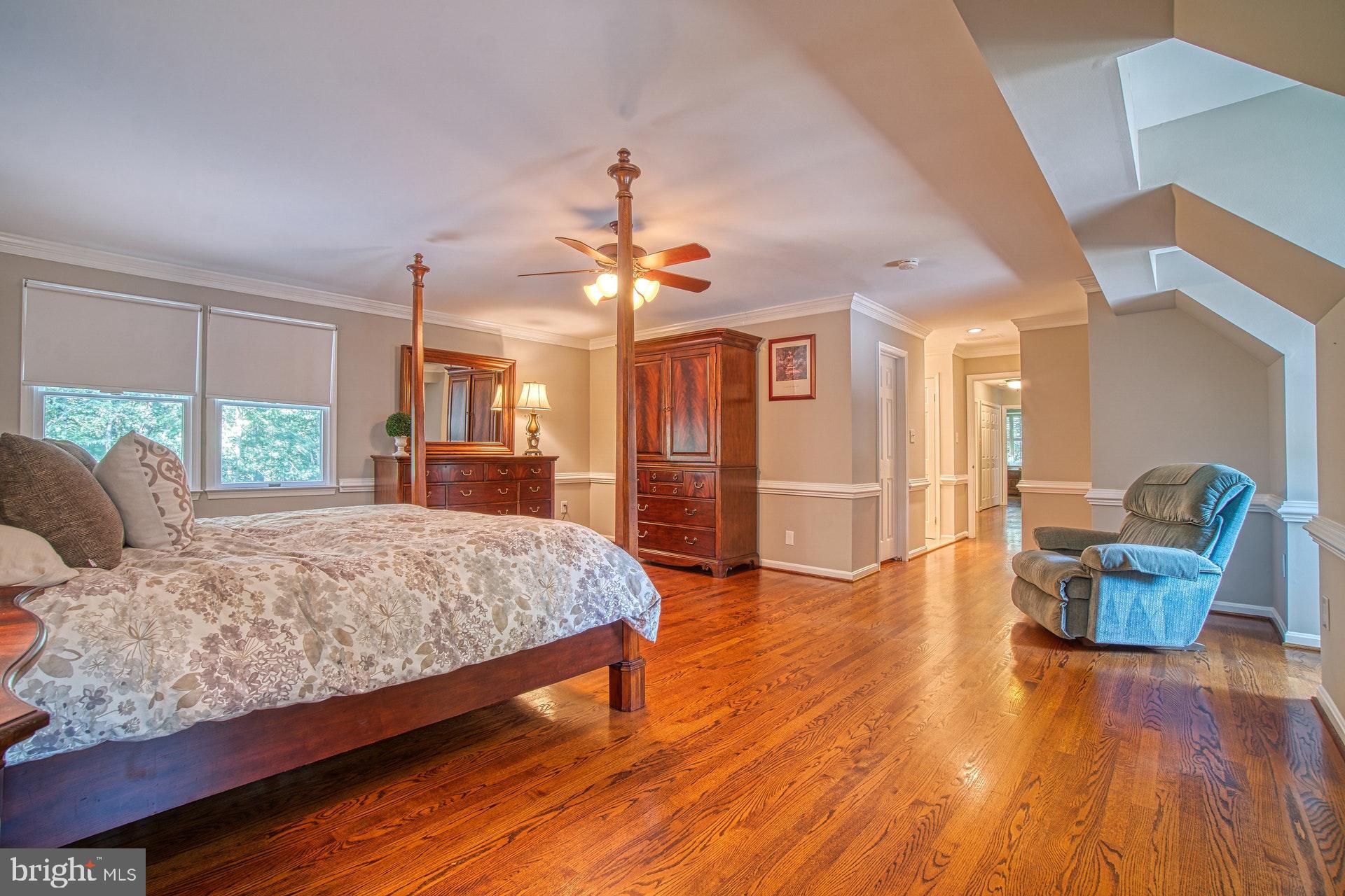 9312 Brian Run Lane Springfield, VA 22153 - Photo 23 of 42 Master bedroom with ensuite and walk-in closet