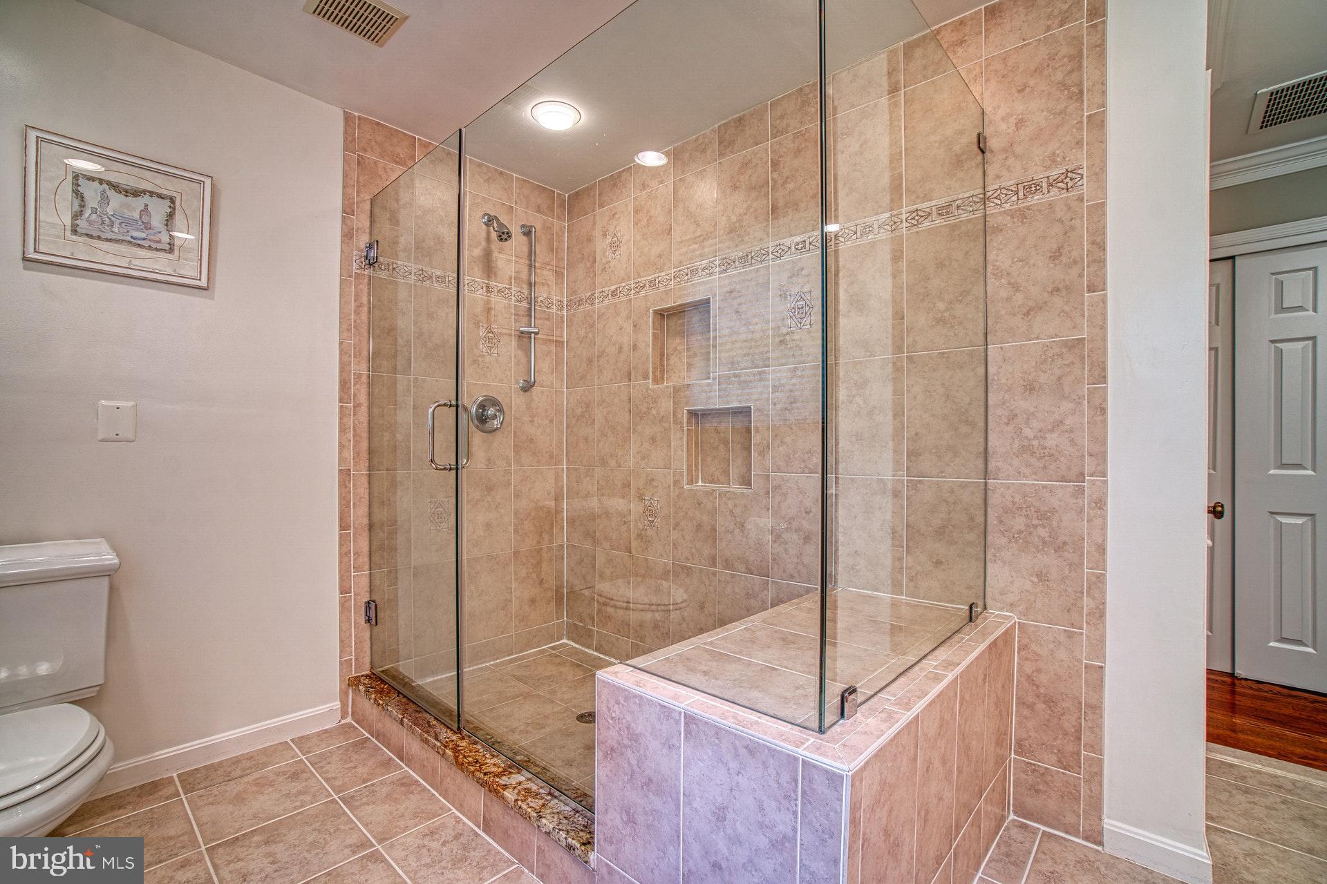 9312 Brian Run Lane Springfield, VA 22153 - Photo 26 of 42 Large glass shower