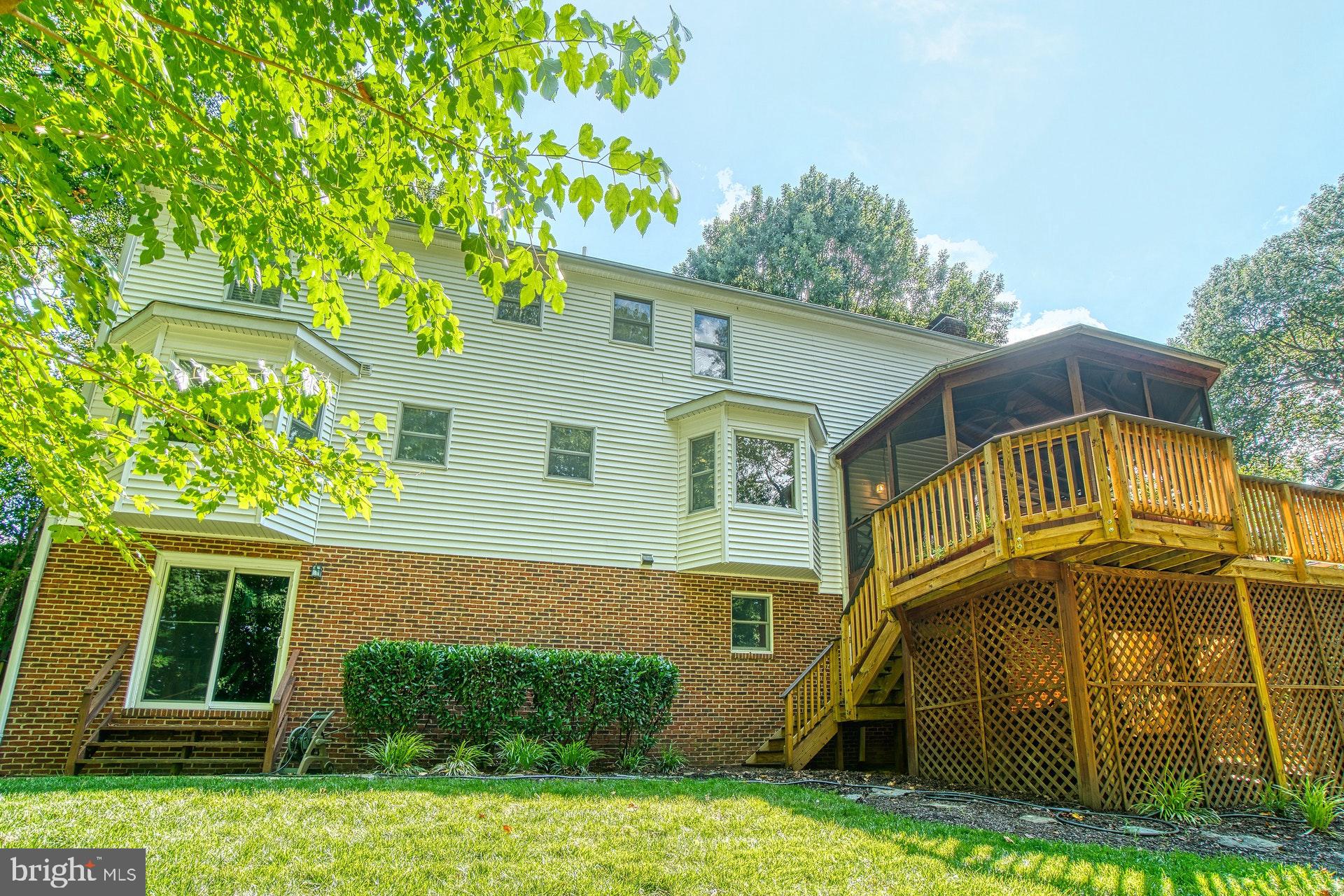 9312 Brian Run Lane Springfield, VA 22153 - Photo 39 of 42 Rear of home