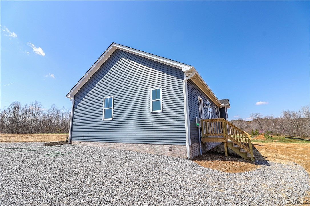 288 Moore Road Pamplin, VA 23958 - Photo 6 of 29 Back of house with central AC