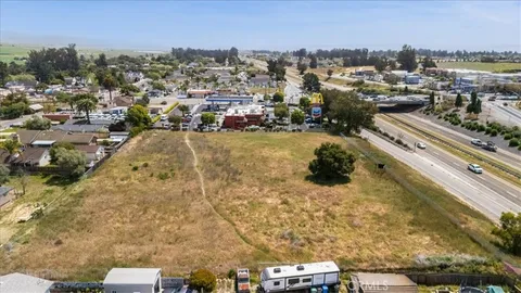 a view of a lake with mountains in the background