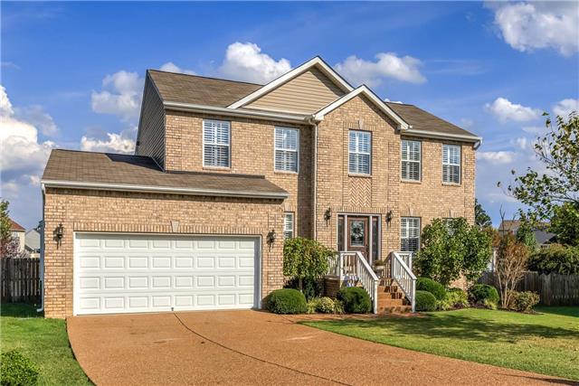 4011 Timber Ridge Court Mount Juliet, TN 37122 - Photo 1 of 20 front view of house with a yard