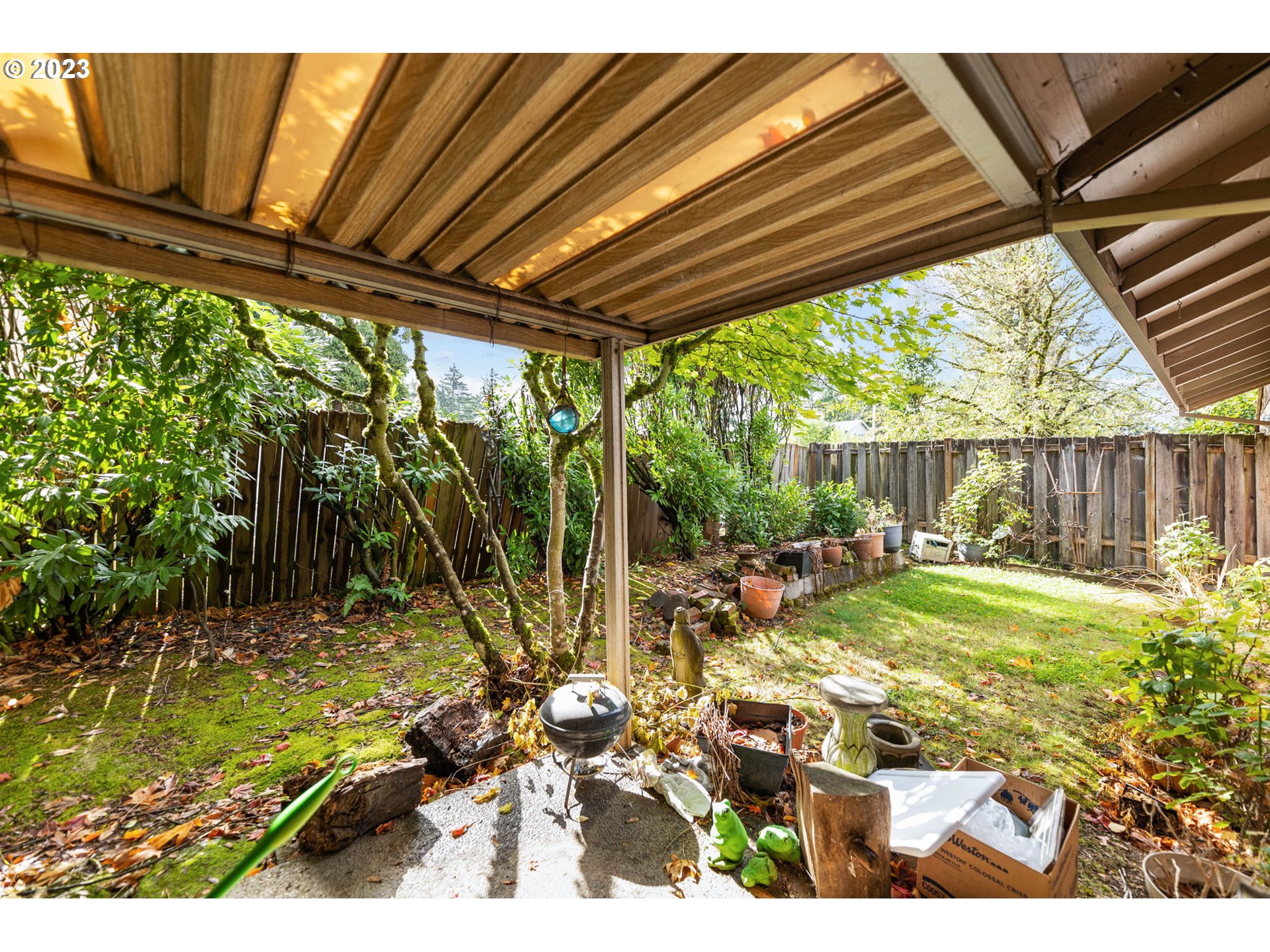 11856 Southeast Morrison Street Portland, OR 97216 - Photo 22 of 26 a view of yard with patio