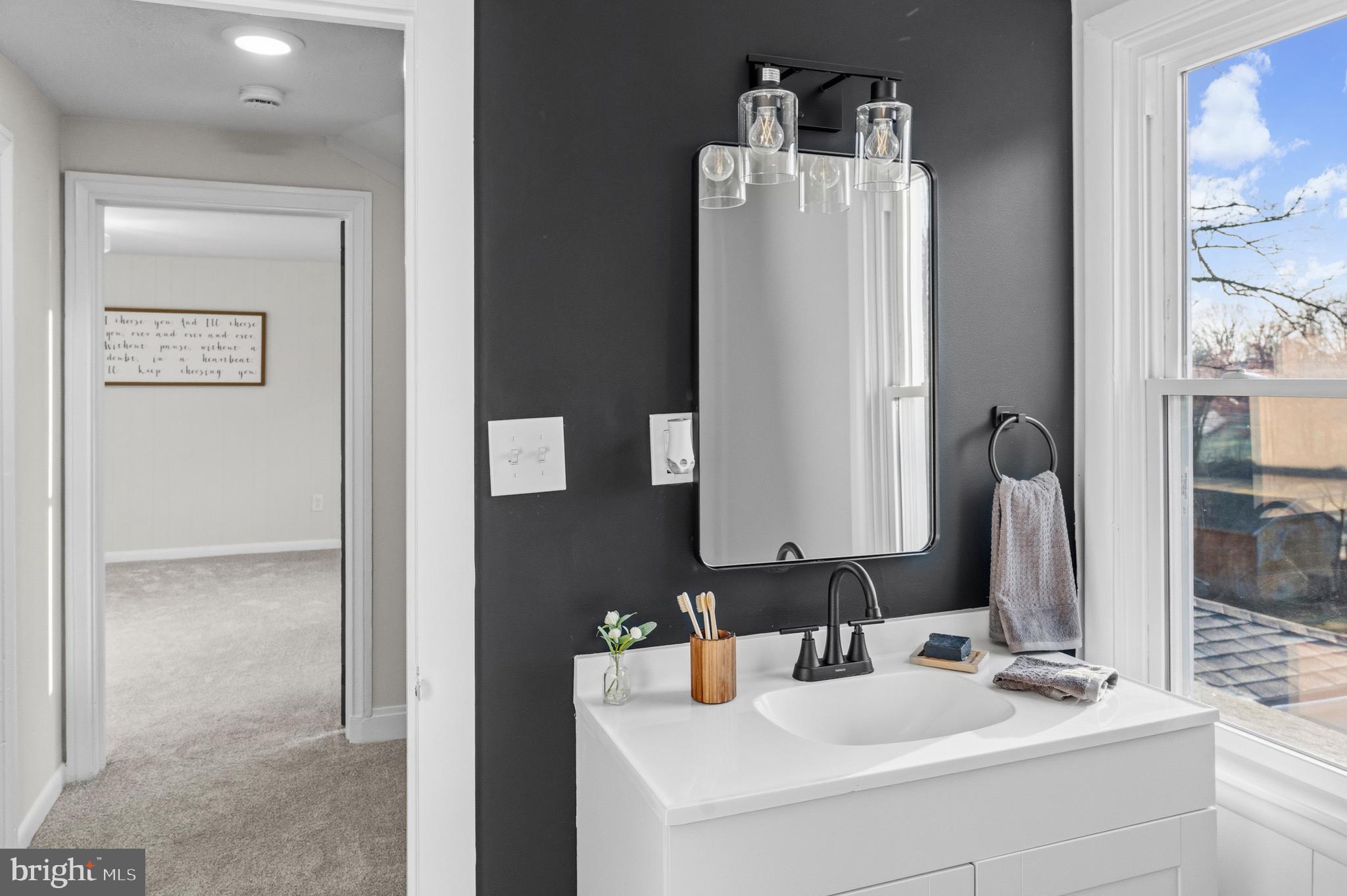 541 Robinhood Road Havre de Grace, MD 21078 - Photo 24 of 49 a bathroom with a sink and a mirror