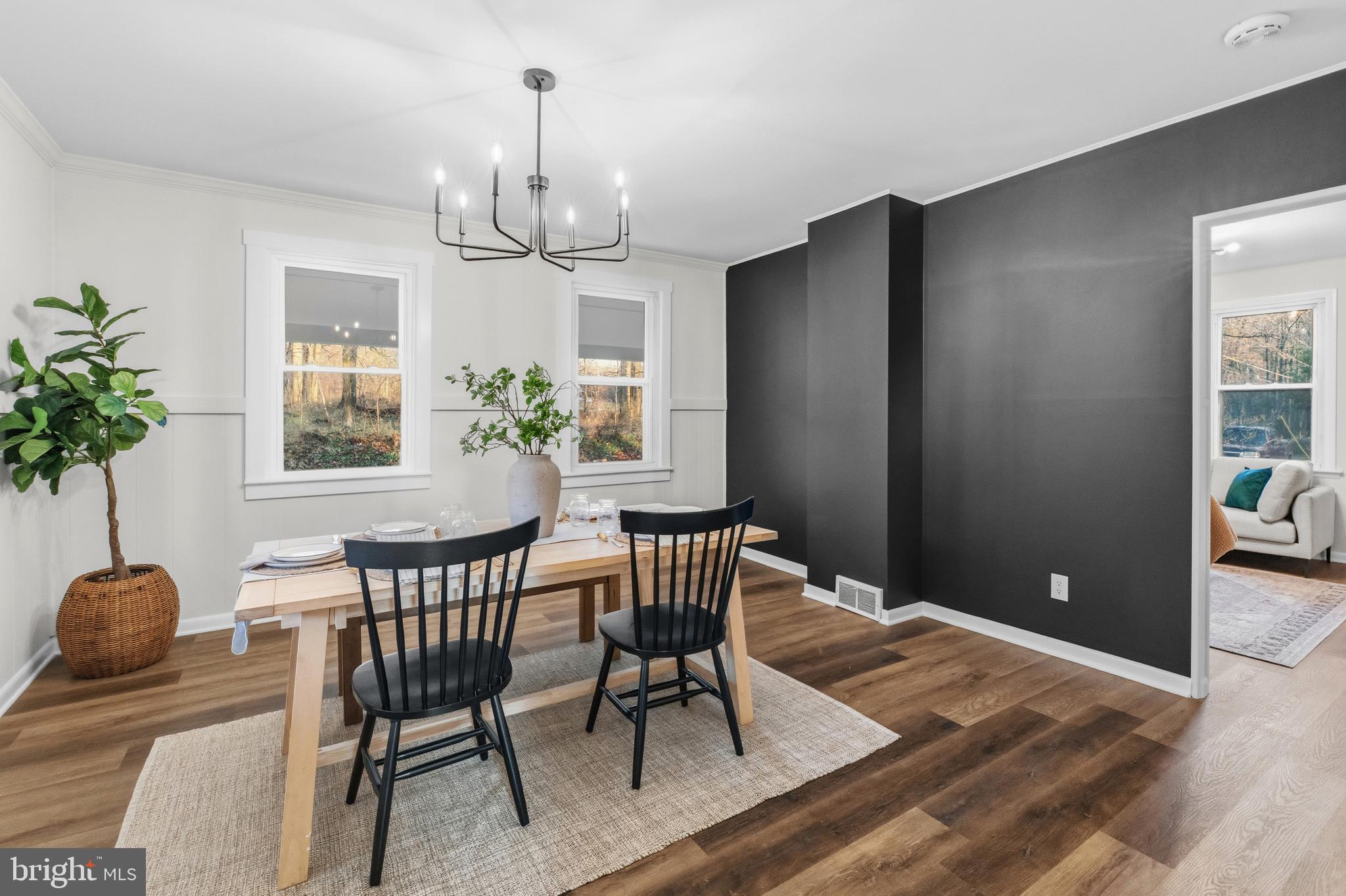 541 Robinhood Road Havre de Grace, MD 21078 - Photo 6 of 49 a view of a dining room with furniture window and wooden floor
