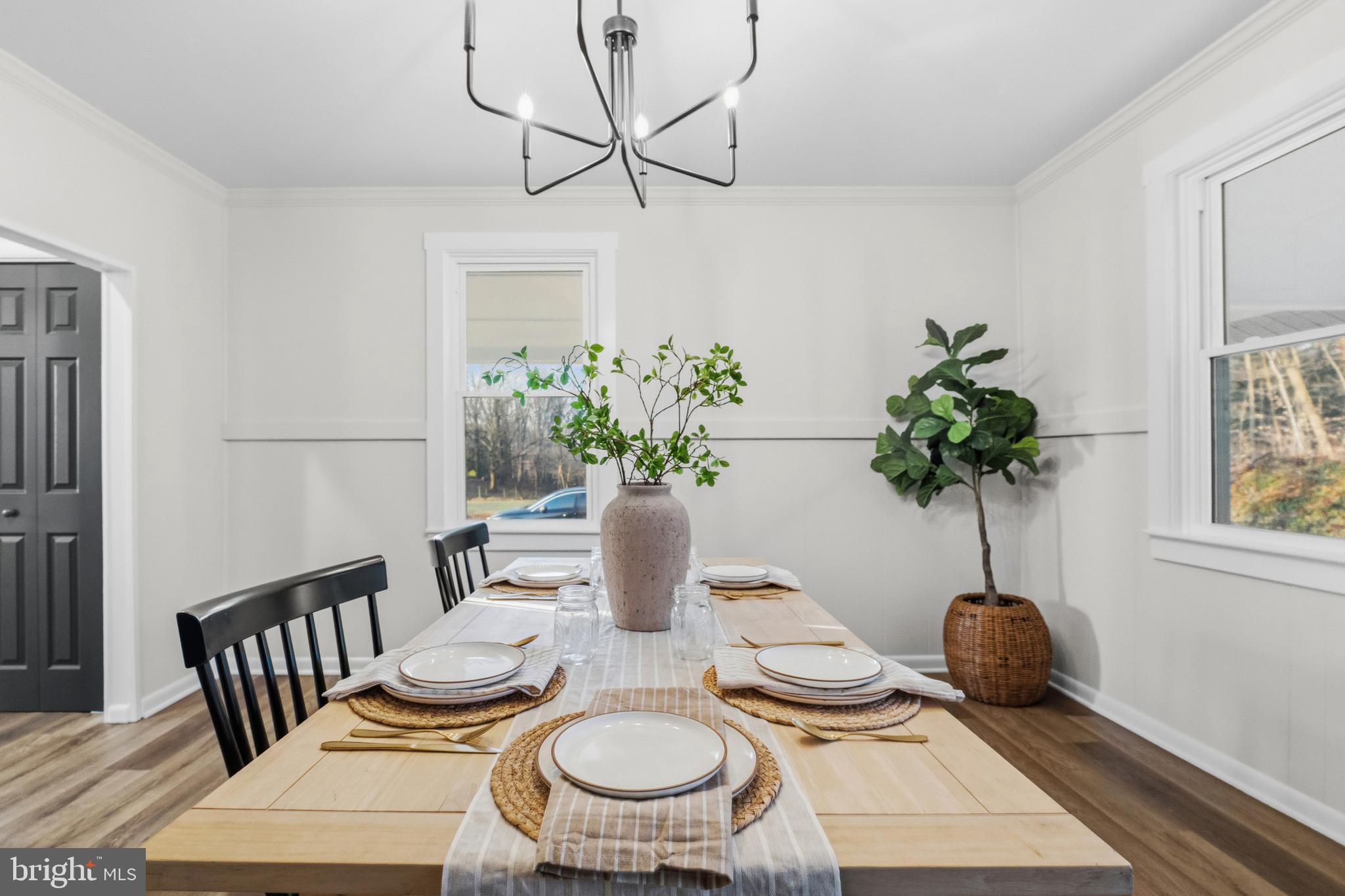 541 Robinhood Road Havre de Grace, MD 21078 - Photo 9 of 49 a view of a dining room with furniture window and wooden floor