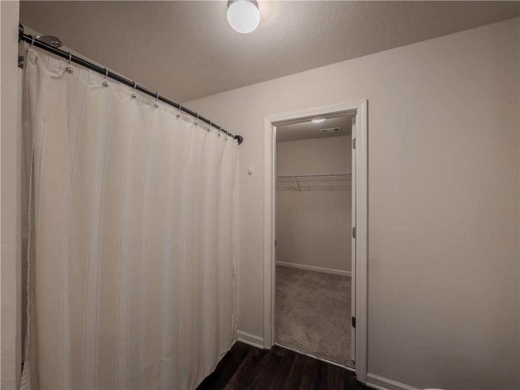 206 Morning Drive Athens, GA 30606 - Photo 16 of 36 a bathroom with a shower and a curtain