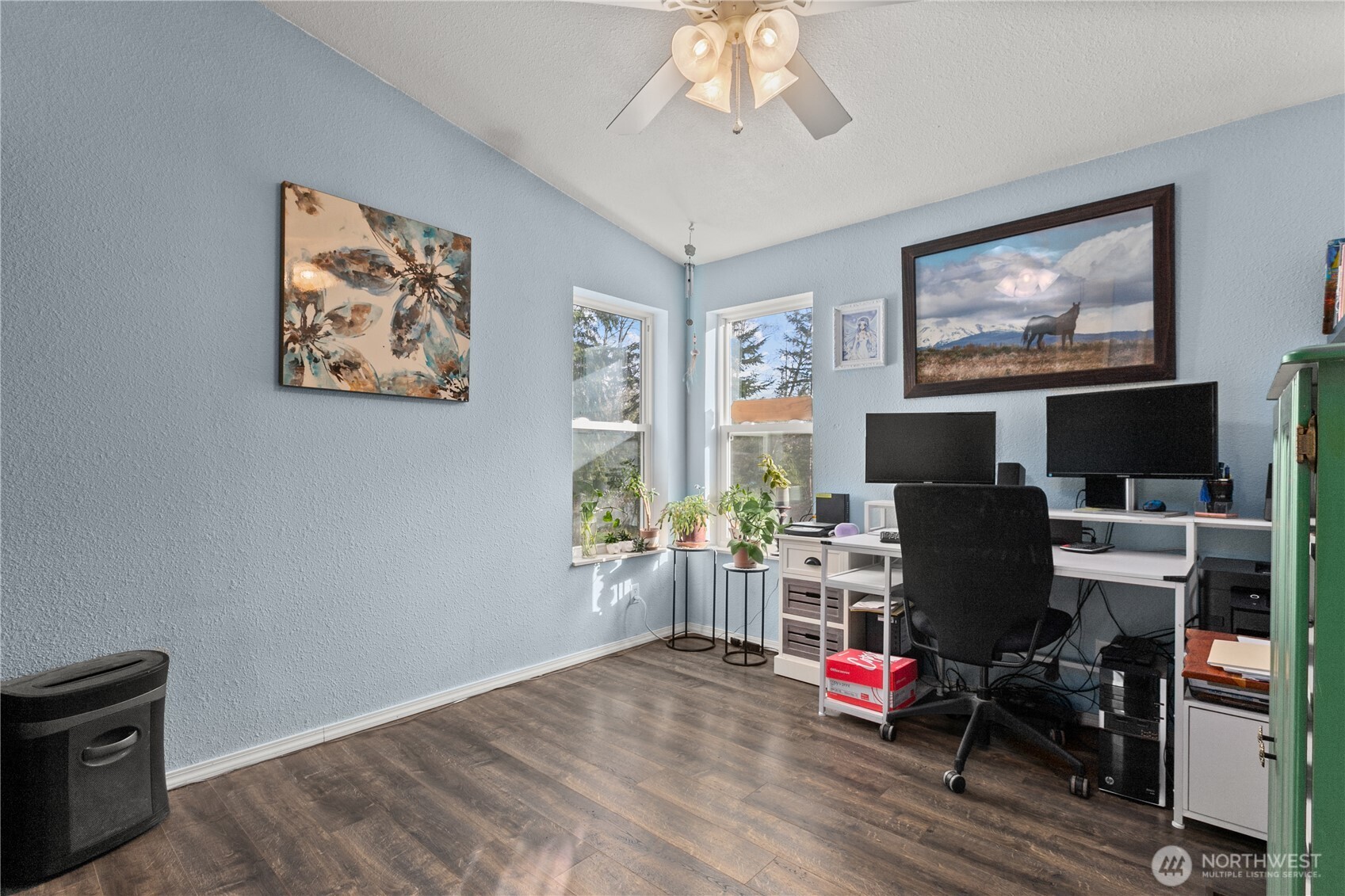 26497 Helmick Road Sedro-Woolley, WA 98284 - Photo 12 of 30 a view of a workspace with furniture and a window