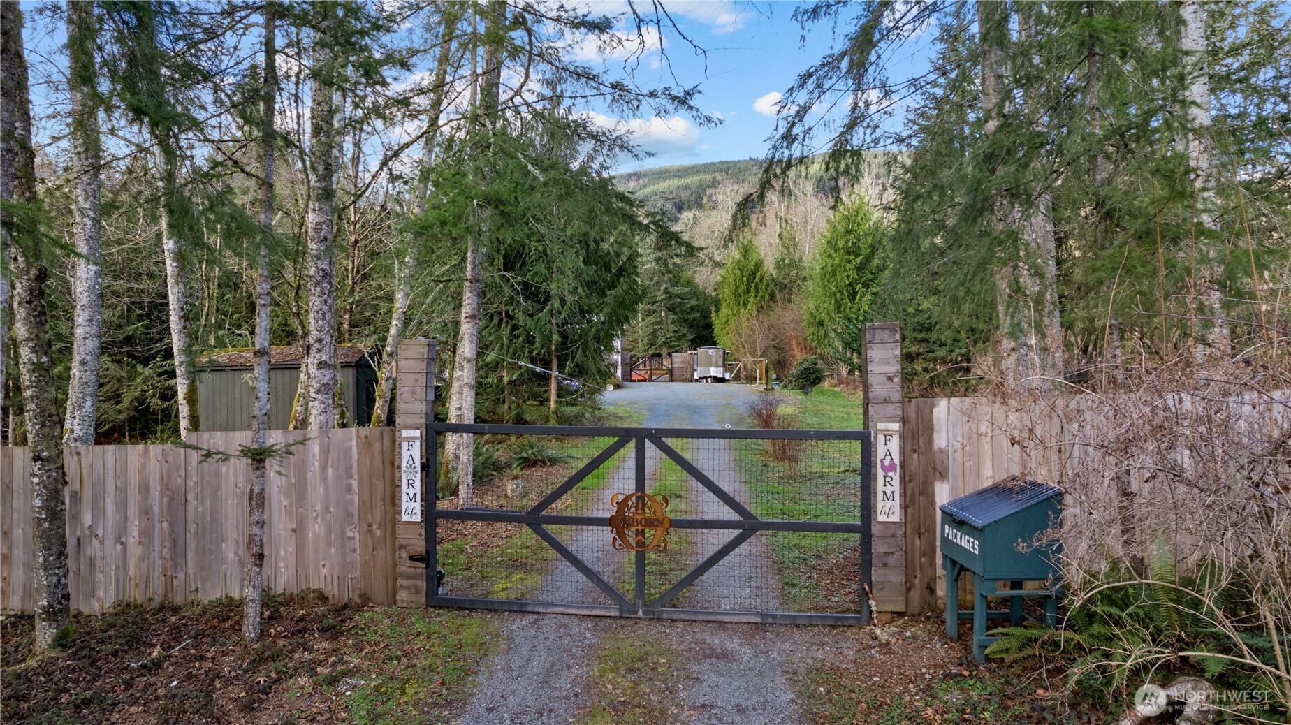 26497 Helmick Road Sedro-Woolley, WA 98284 - Photo 21 of 30 a view of a backyard