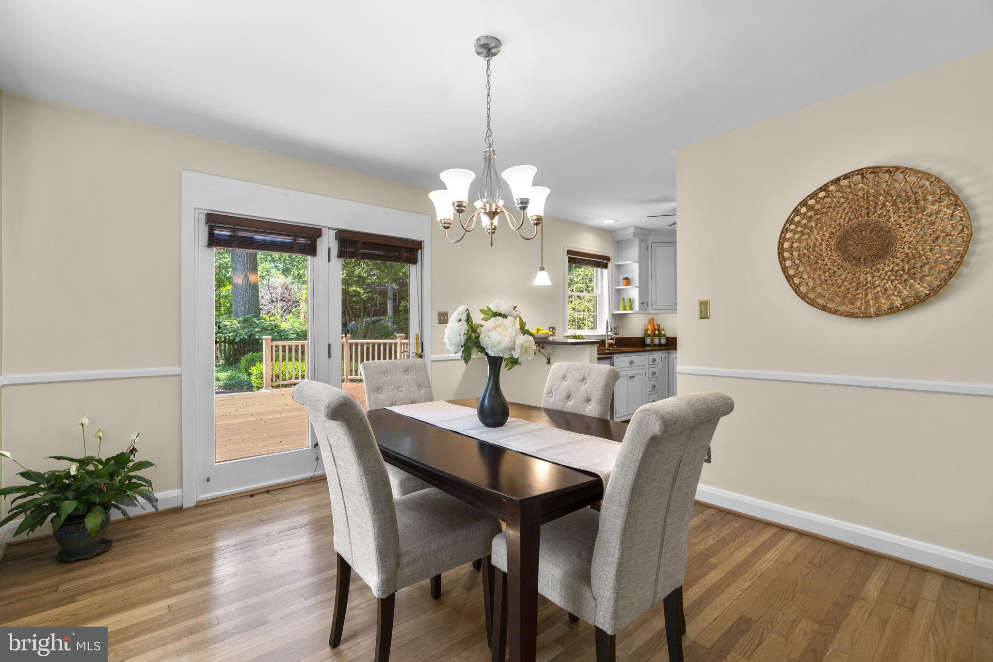 28 Dunmore Road Baltimore, MD 21228 - Photo 8 of 54 Spacious dining room with deck access