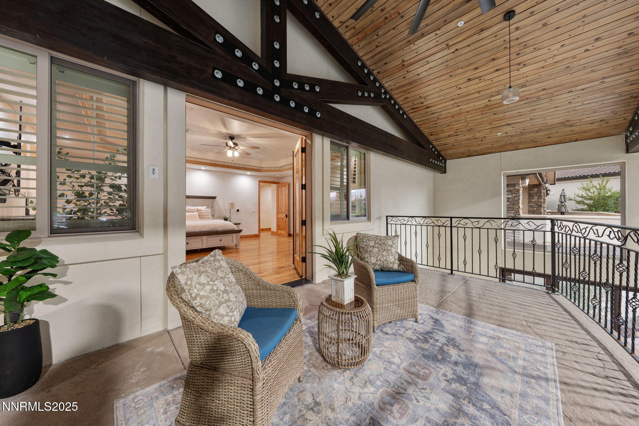 95 Ox-Yoke Lane Reno, NV 89521 - Photo 50 of 160 a view of a dining room with furniture window and wooden floor