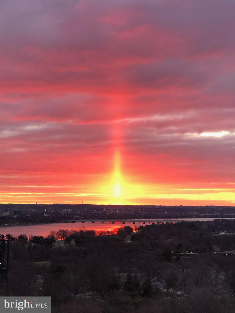 1200 North Nash Street, Unit 830 Arlington, VA 22209 - Photo 30 of 32 Beautiful View from Sunset