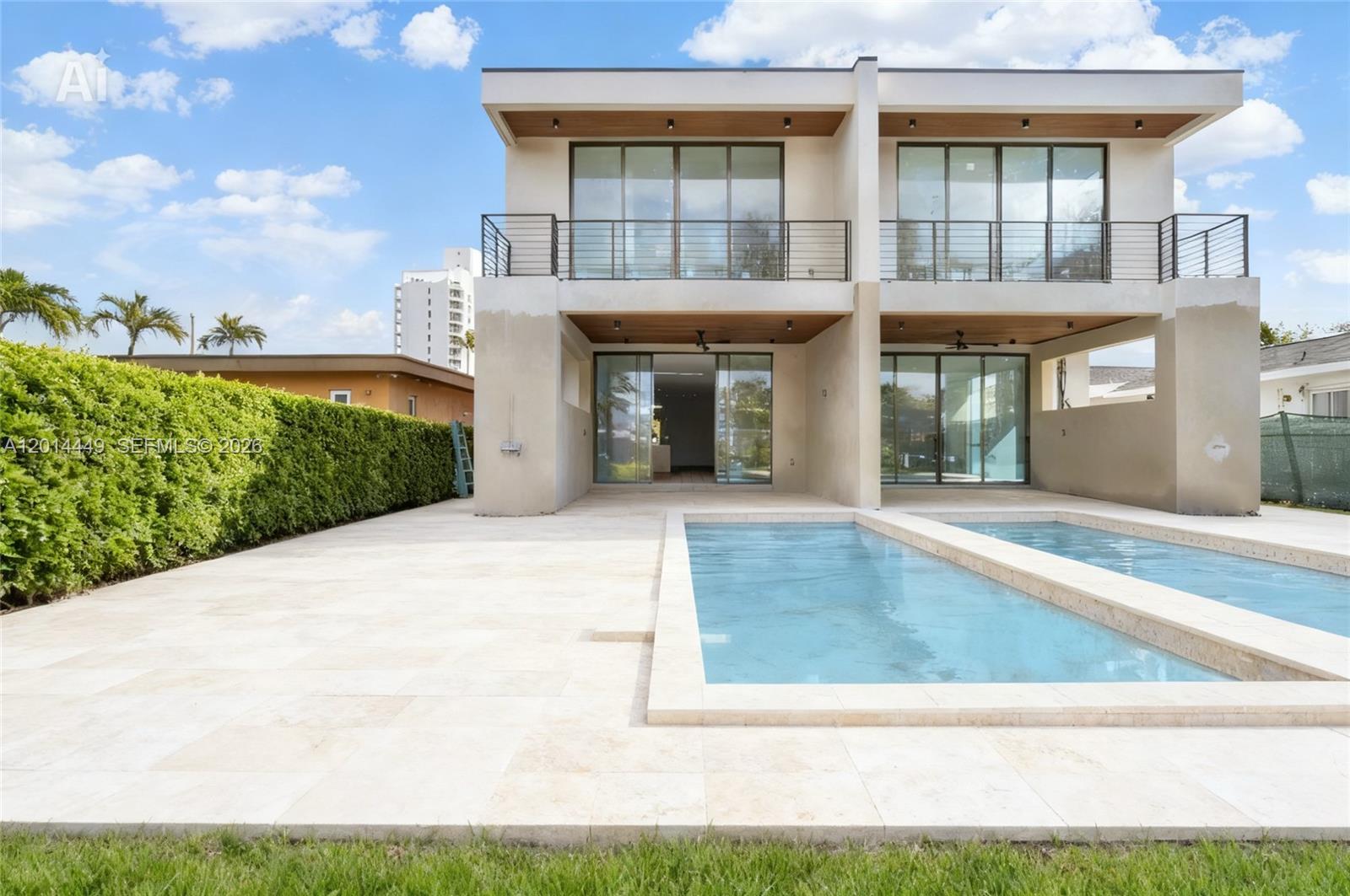 1501 Southwest 21st Street Miami, FL 33145 - Photo 3 of 24 Large pool and spacious back yard. Staged.