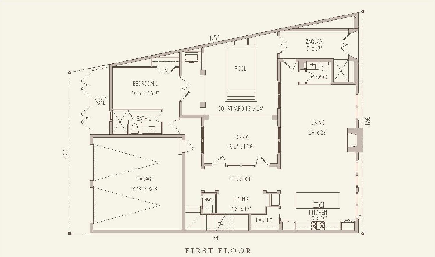 141 North Charles Street, Unit L9 Inlet Beach, FL 32461 - Photo 38 of 39 L9 Marketing Brochure_Floor Plan - First