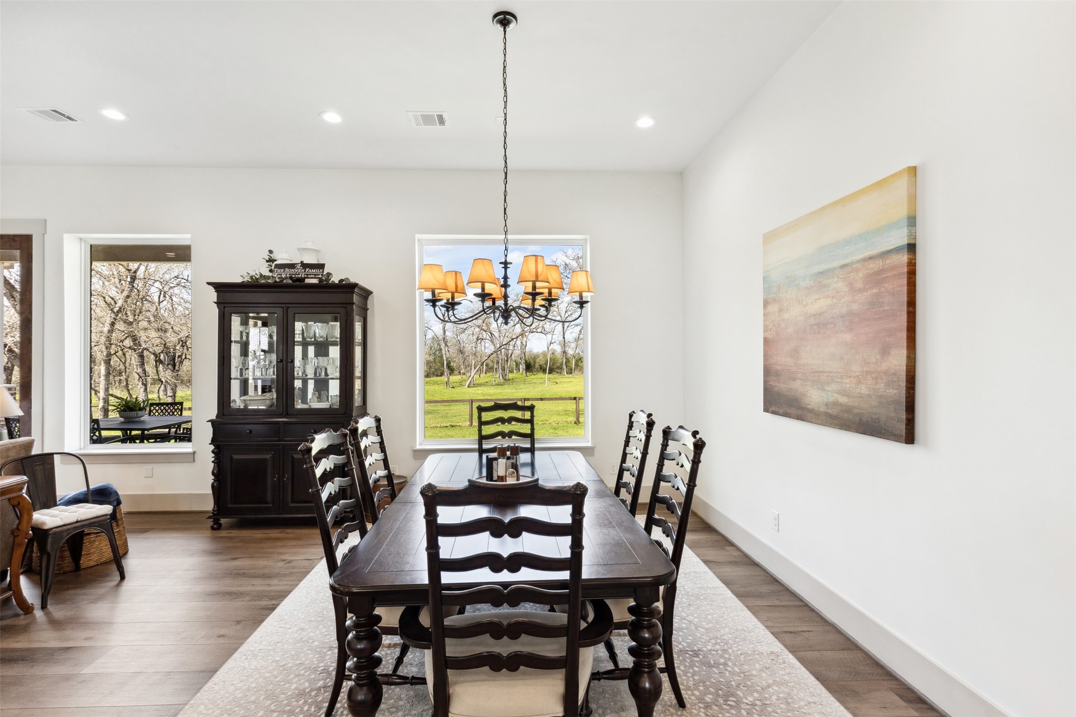 501 Wimberly Circle Hempstead, TX 77445 - Photo 15 of 45 a dining room with furniture window wooden floor