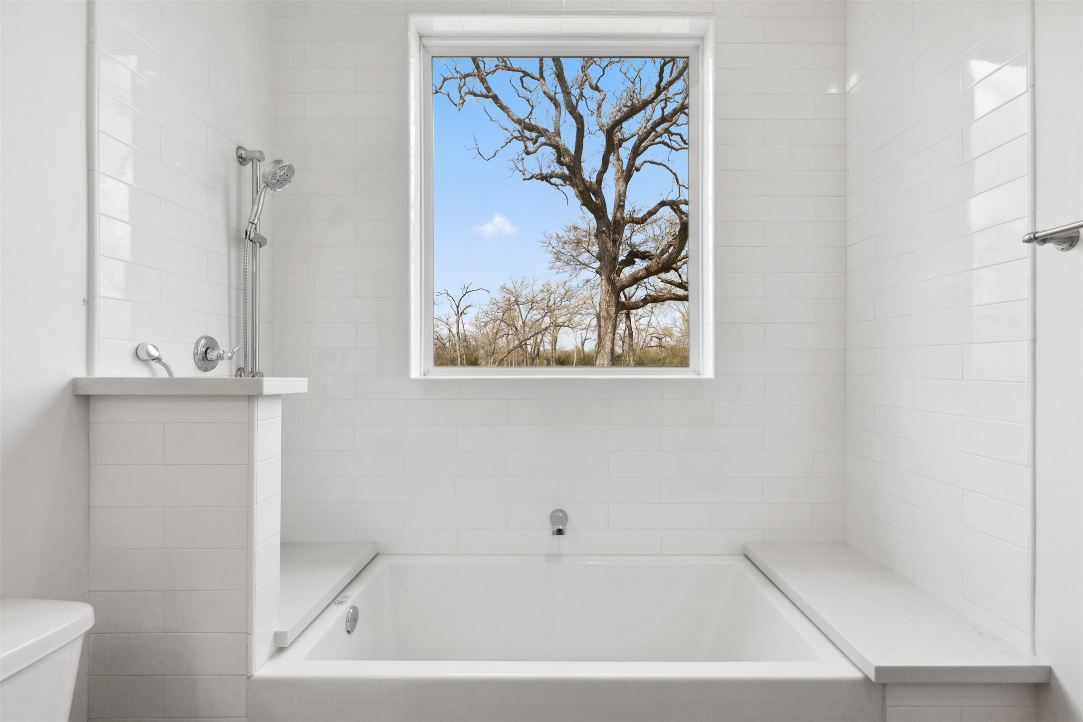 501 Wimberly Circle Hempstead, TX 77445 - Photo 28 of 45 a bathroom with a bathtub and a shower