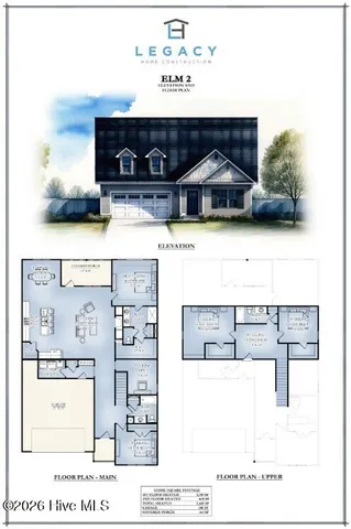 $460,036 | 309 Elijah Way, Vass, NC 28394