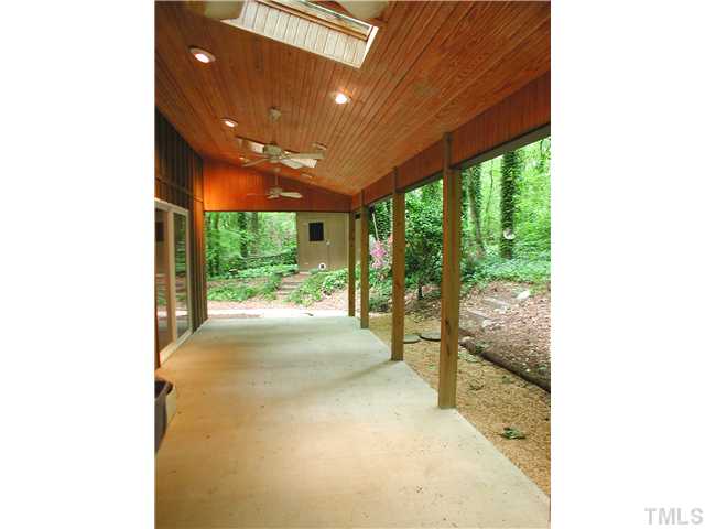 1309 Onslow Road Raleigh, NC 27606 - Photo 7 of 11 Outdoor entertaining is just right on this delightful open back porch...