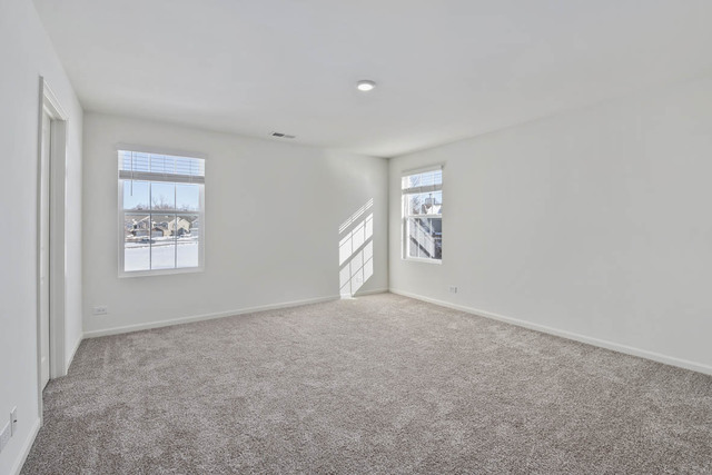 18 West Lake Court Cary, IL 60013 - Photo 18 of 21 an empty room with windows and closet