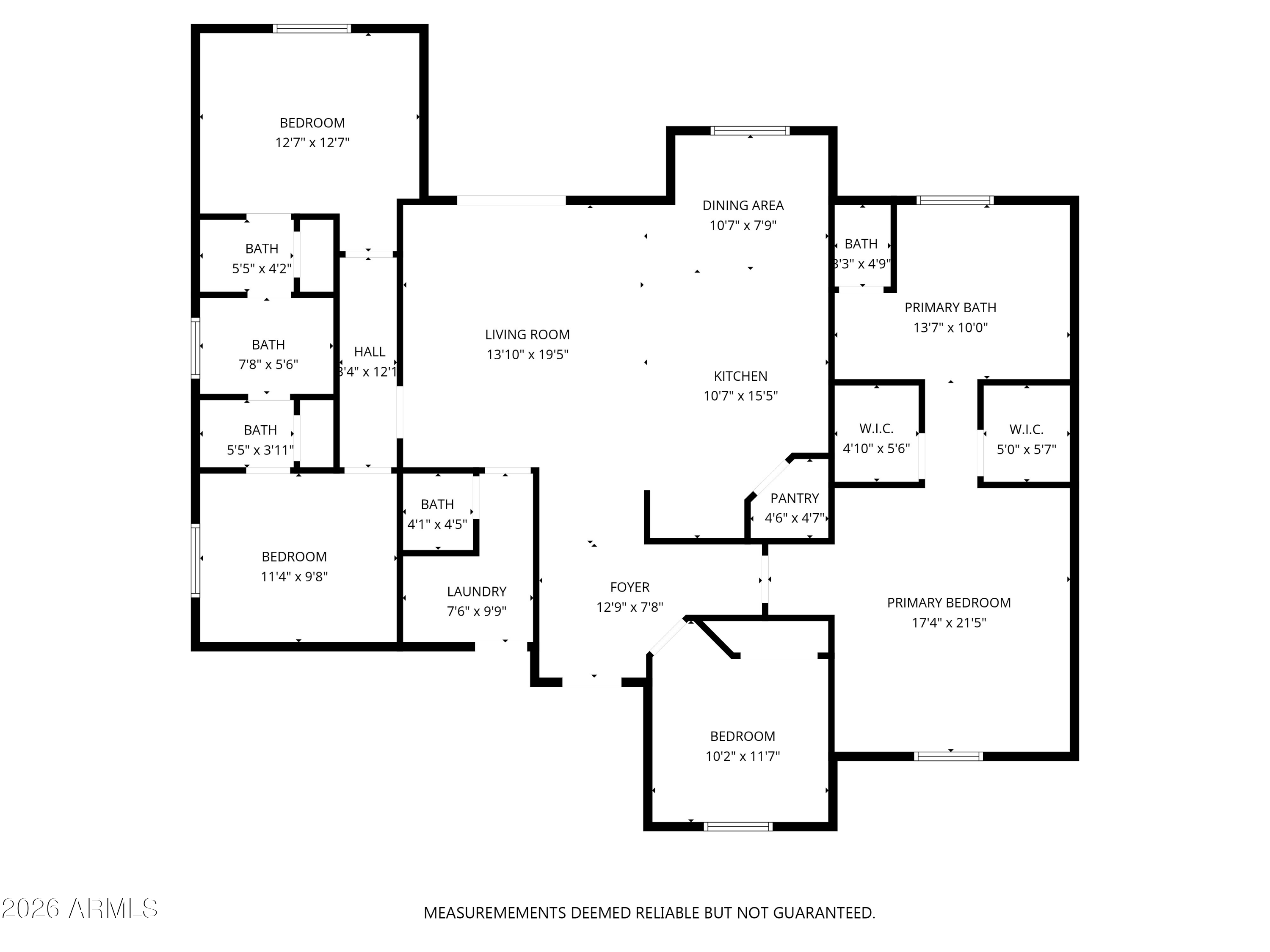 10547 East Baltimore Street Apache Junction, AZ 85120 - Photo 43 of 43 a picture of a floor plan