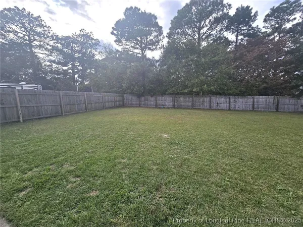 a view of a back yard