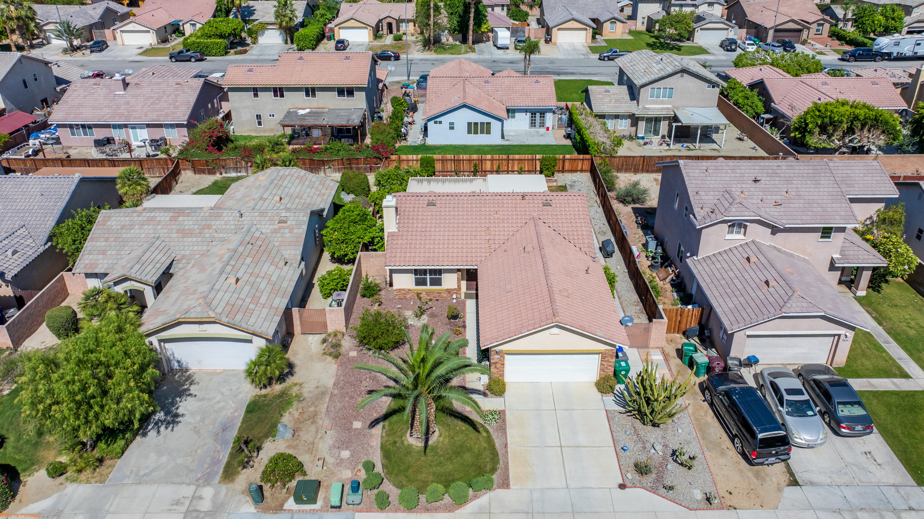 83644 Jaderock Road Coachella, CA 92236 - Photo 29 of 42 an aerial view of residential houses with outdoor space