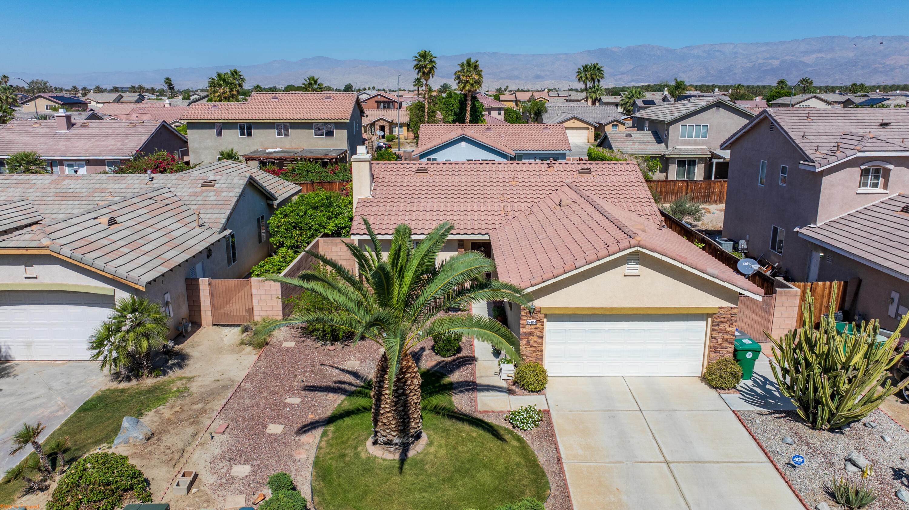 83644 Jaderock Road Coachella, CA 92236 - Photo 30 of 42 an aerial view of a house with a yard