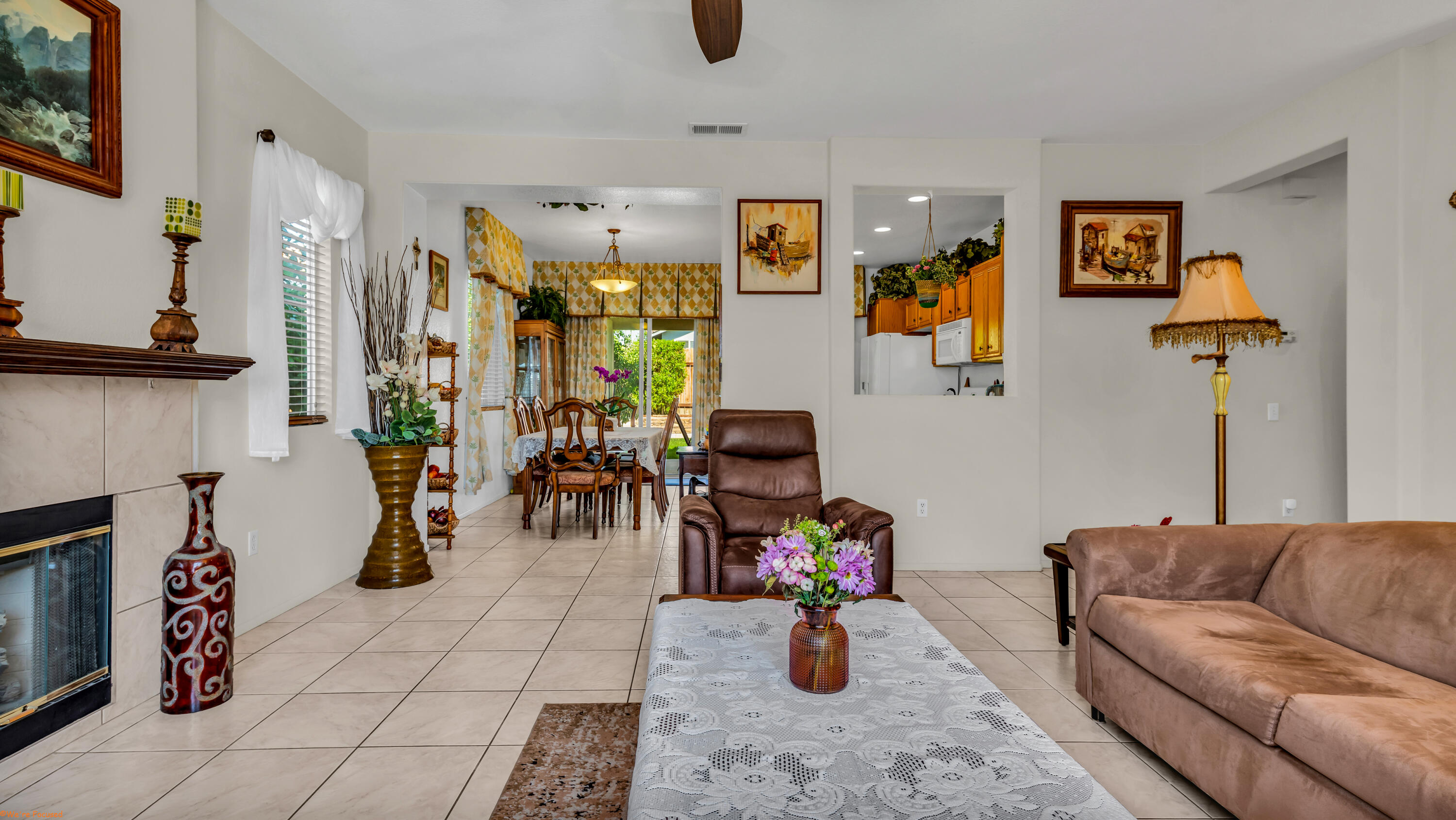 83644 Jaderock Road Coachella, CA 92236 - Photo 7 of 42 a living room with furniture and a fireplace