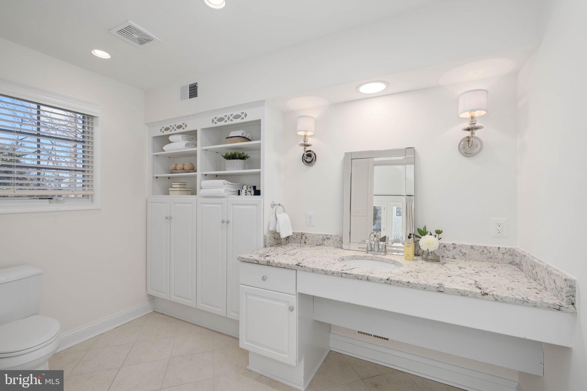 4545 32nd Road North Arlington, VA 22207 - Photo 33 of 73 Large powder room off the family room