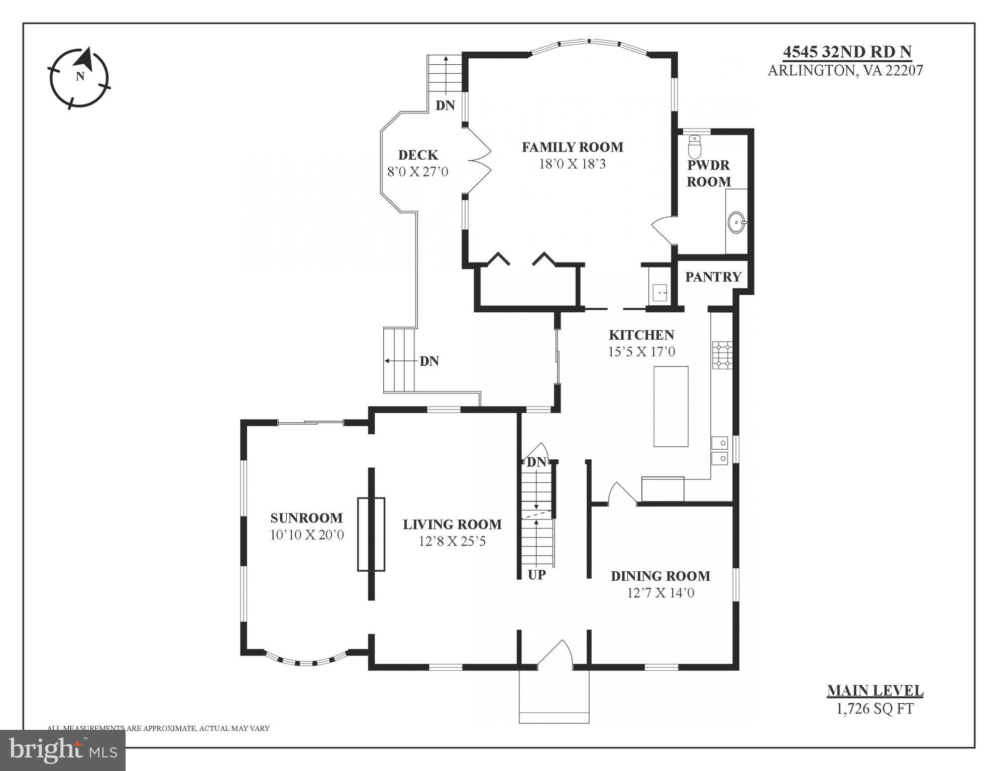4545 32nd Road North Arlington, VA 22207 - Photo 70 of 73 First Level