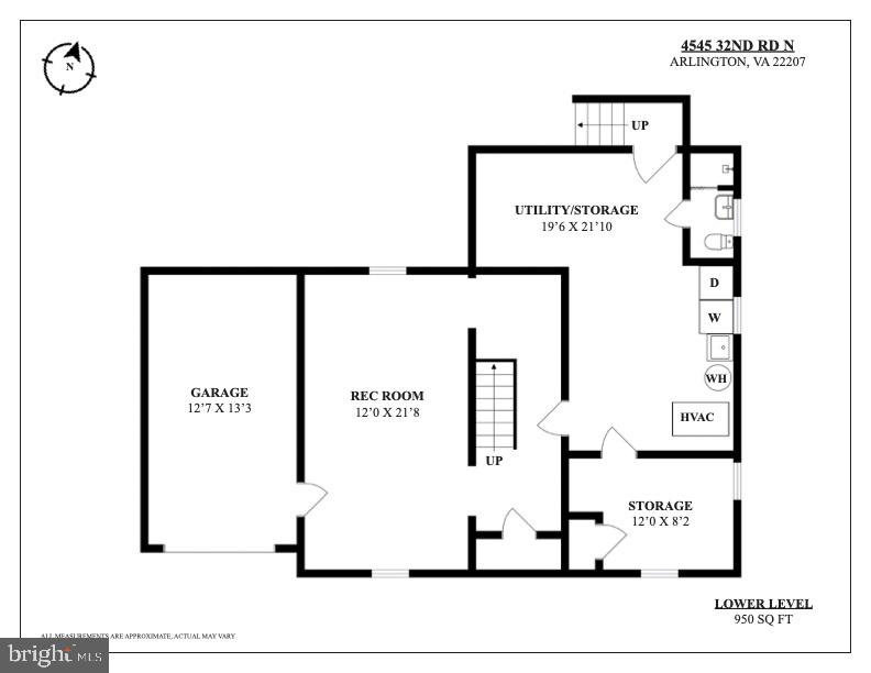 4545 32nd Road North Arlington, VA 22207 - Photo 73 of 73 Lower level