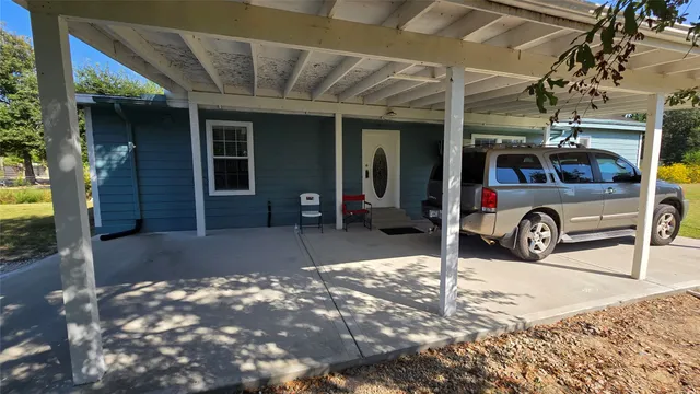 a view of a house with a outdoor space
