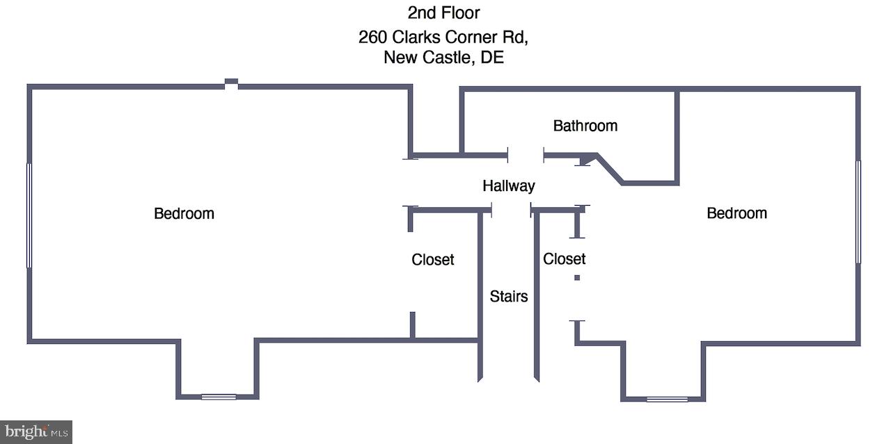 260 Clarks Corner Road New Castle, DE 19720 - Photo 85 of 85 Spacious second-floor layout design.
