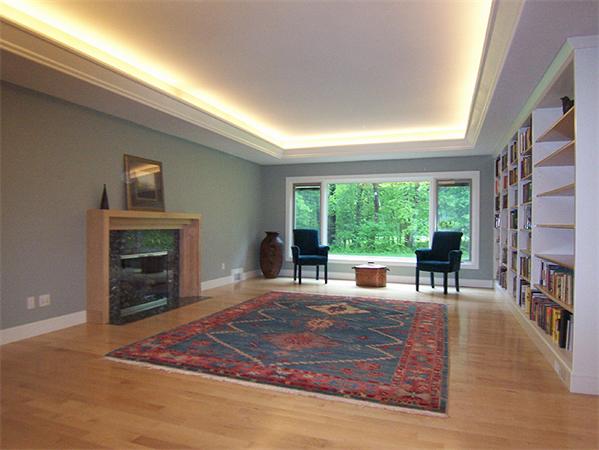 62 Prynne Ridge Road Longmeadow, MA 01106 - Photo 5 of 30 a living room with fireplace furniture and a large window
