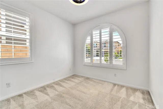 a close view of closet