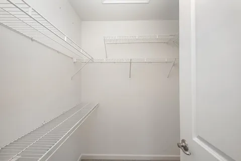 a view of a closet