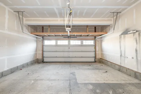 a view of a room with rack on the wall