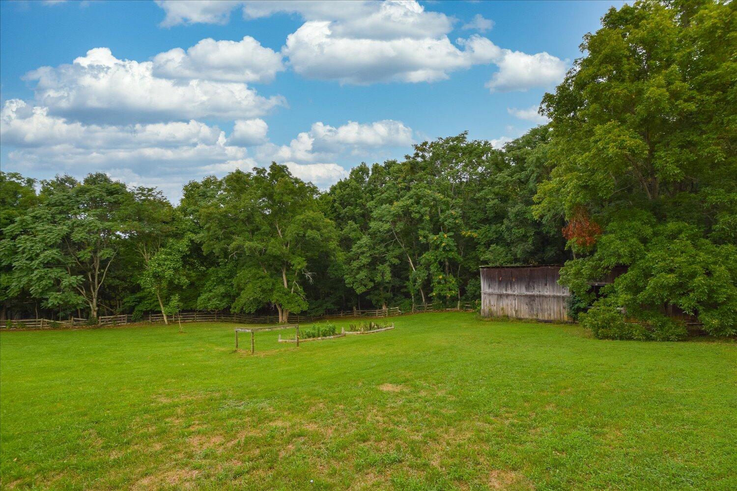 6423 Meacham Road Salem, VA 24153 - Photo 28 of 29 a view of a backyard with a garden