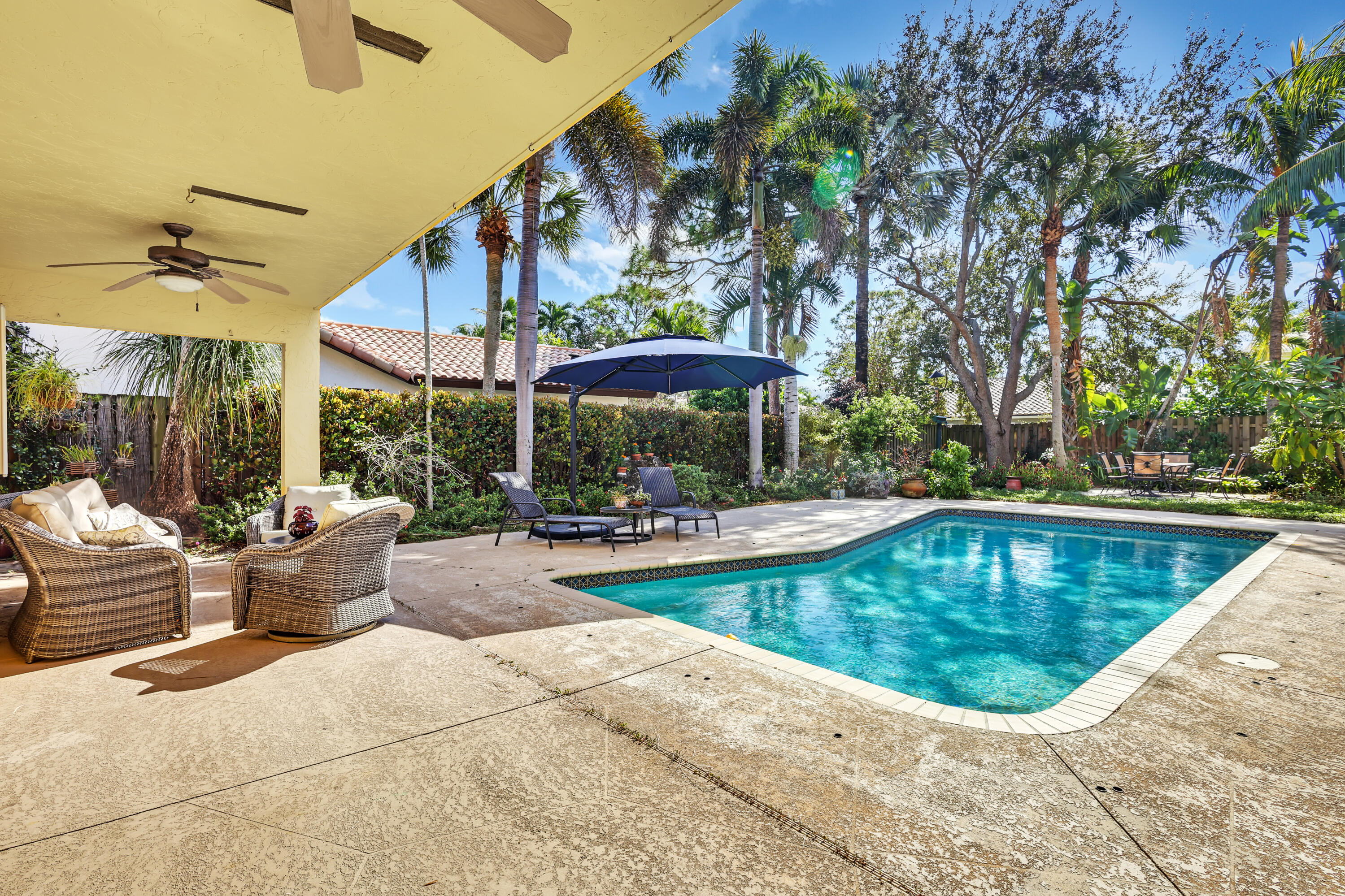 1440 Southwest 20th Street Boca Raton, FL 33486 - Photo 28 of 45 swimming pool view with a seating space