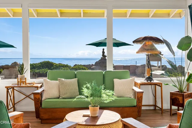 a view of swimming pool with a patio